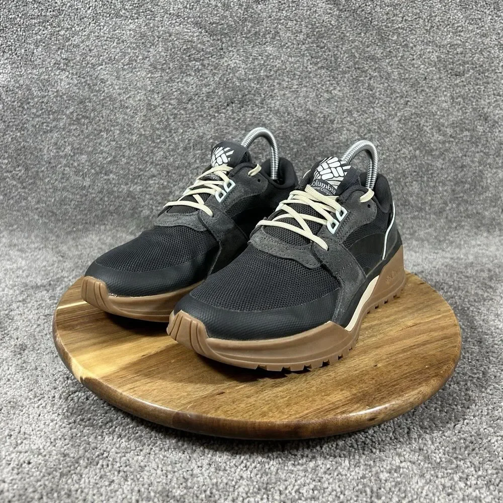 Columbia Wildone Anthem Women’s Size 7.5 Black Gum Trail Hiking Shoes Used
